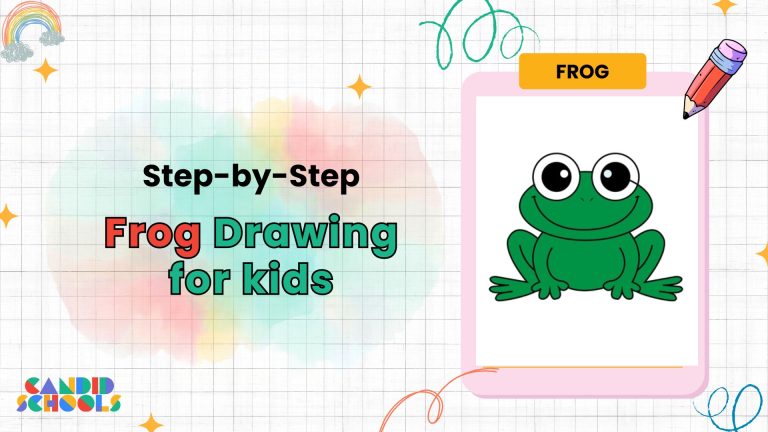 Frog Drawing for Kids