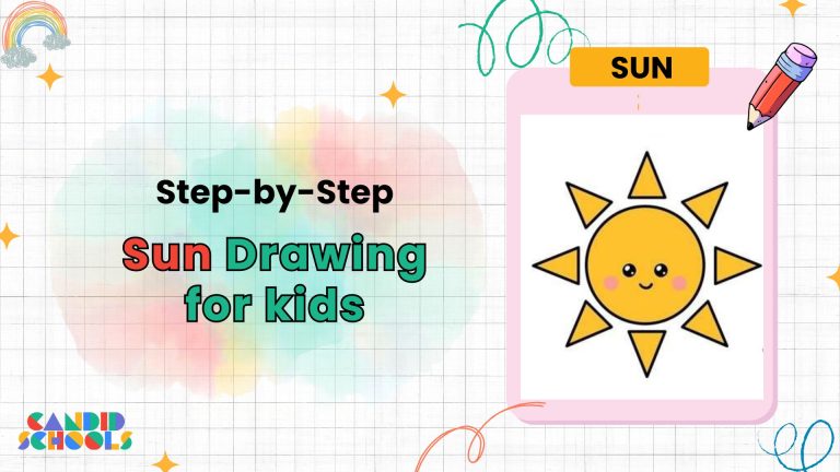 Sun Drawing for Kids