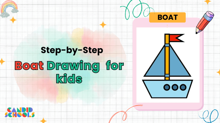 How to Draw Boat for Kids