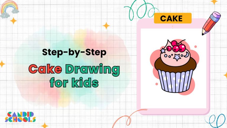 Cake Drawing for Kids