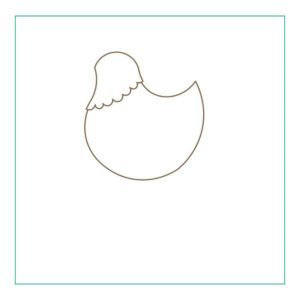 Hen Drawing Pattern Hen Drawing for Kids: Create Joy and Color in Just 5 Minutes