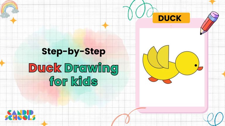 Duck Drawing for Kids