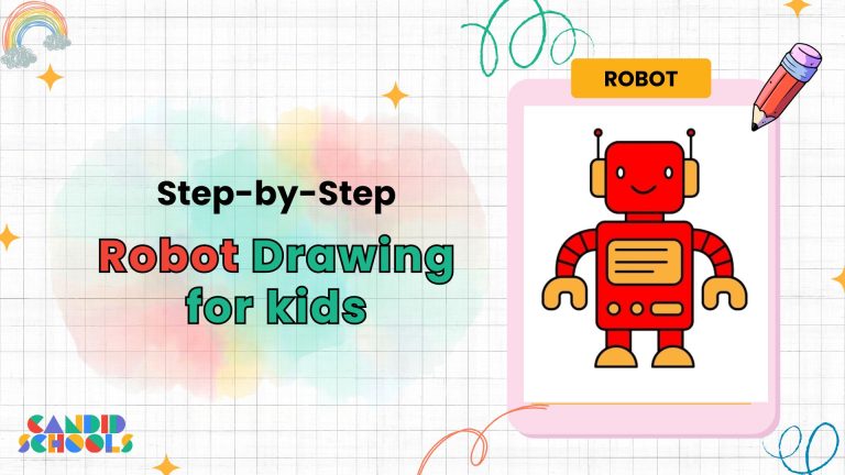 Robot Drawing for kids