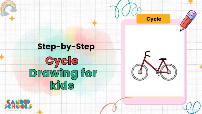 Cycle Drawing for Kids