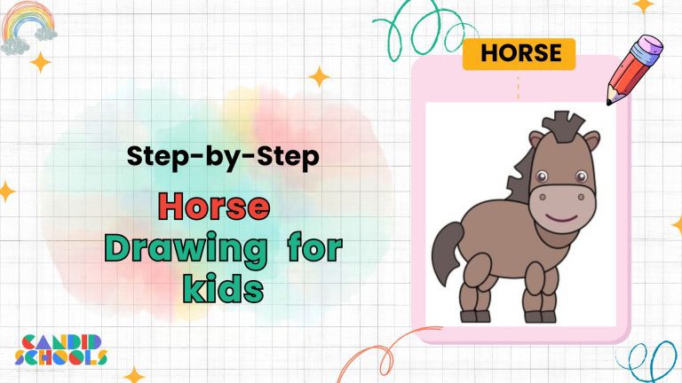 Horse Drawing for Kids