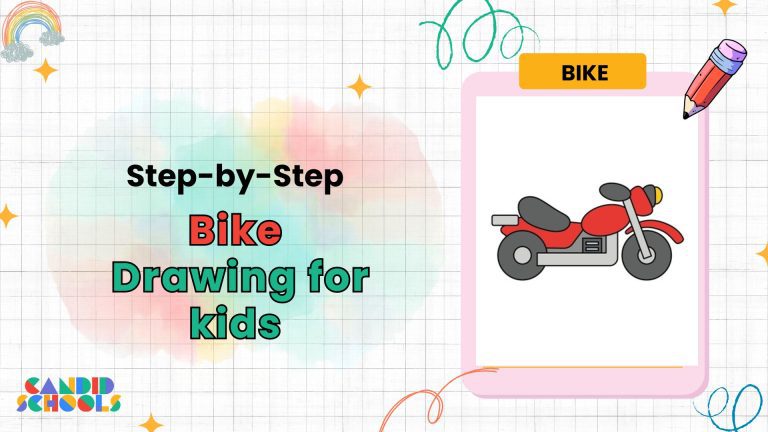 Bike Drawing for Kids