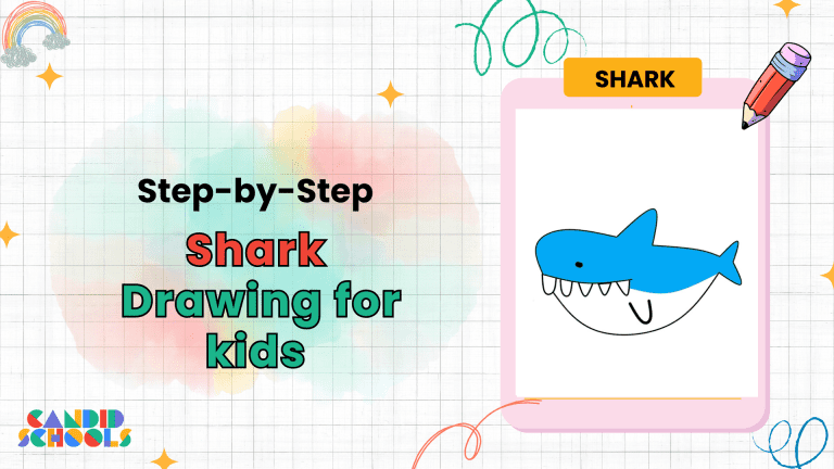 Shark Drawing for Kids