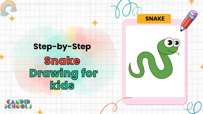 Snake Drawing for Kids