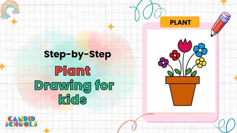 plant drawing for kids