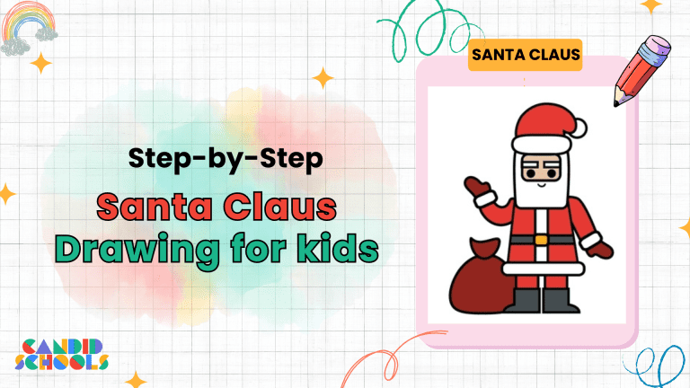 How to Draw Santa Claus and Christmas Tree